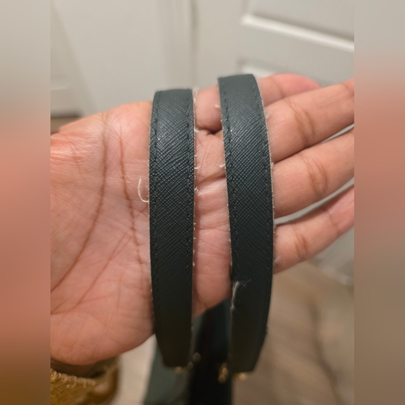 Michael Kors Dark Green Logo Chain-Handle Tote Jet Set Travel Large Signature - Picture 2 of 11